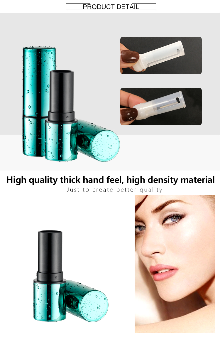 high quality colorful empty lipstick case