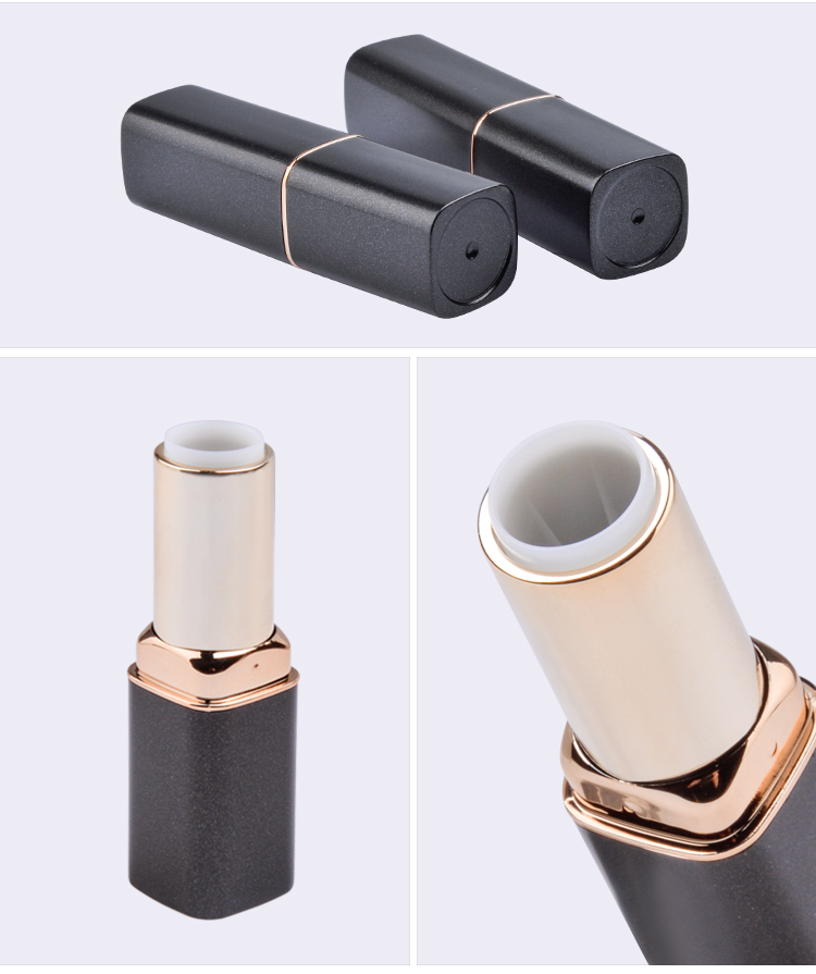 Aluminum shell empty twistable lipstick tube