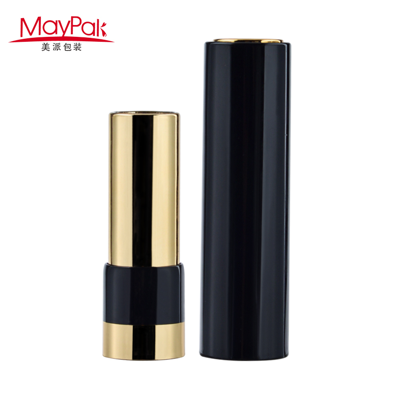 Made in China aluminum gold lipstick case--Maypak